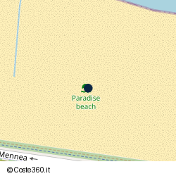 Posizione approssimativa di Paradise Beach