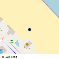 Posizione approssimativa di Spiaggia Del Benessere 05