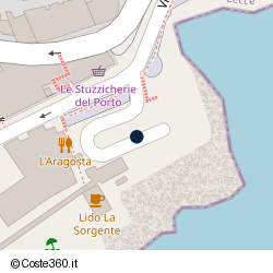Posizione approssimativa di Ristorante Aragosta