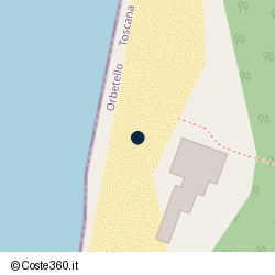 Posizione approssimativa di Il Tramonto Beach