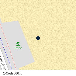 Posizione approssimativa di Irene