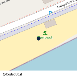 Posizione approssimativa di Lido Blu Beach