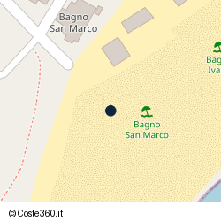 Posizione approssimativa di Bagno San Marco