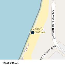 Posizione approssimativa di Lido Trentova