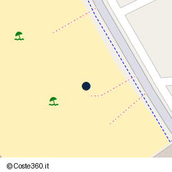 Posizione approssimativa di Lido Red 91