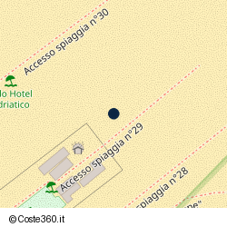 Posizione approssimativa di Lido Fernando