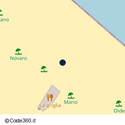 Posizione approssimativa di Nona Beach 35