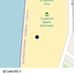 Posizione approssimativa di Lido S Nicola