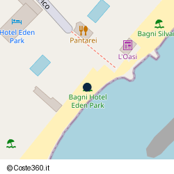 Posizione approssimativa di Hotel Eden Park