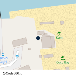 Posizione approssimativa di Kum Beach Club Alimini