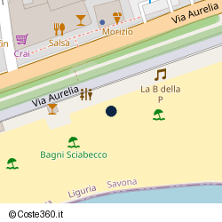 Posizione approssimativa di Bagni sciabecco