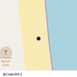 Posizione approssimativa di Sole e Mare Cala Sinzias