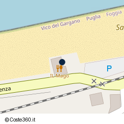 Posizione approssimativa di Lido Marina Il Mago
