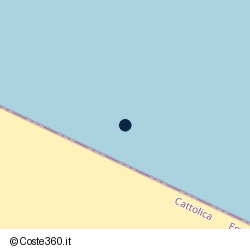 Posizione approssimativa di Beach 96