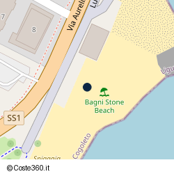 Posizione approssimativa di Stone Beach