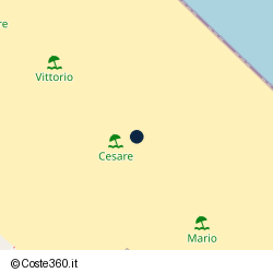 Posizione approssimativa di Bagno Cesare 66