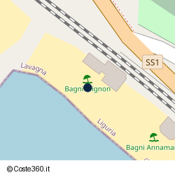 Posizione approssimativa di Bagni Mignon