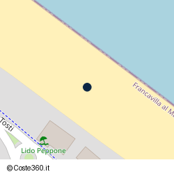 Posizione approssimativa di Lido Peppone