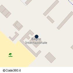 Posizione approssimativa di Bagno Internazionale