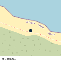 Posizione approssimativa di Villa Rosa Marina