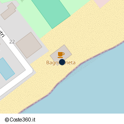 Posizione approssimativa di Bagni Pineta