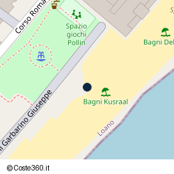 Posizione approssimativa di Bagni Kursaal