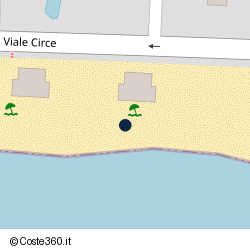 Posizione approssimativa di Amerigo Beach