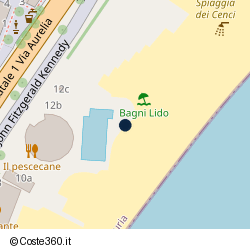 Posizione approssimativa di Bagni Lido