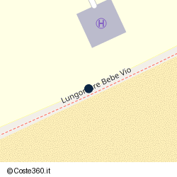 Posizione approssimativa di Bau Bau Beach