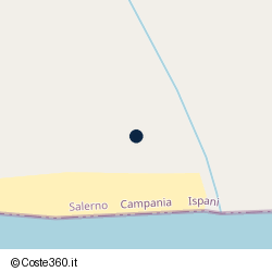 Posizione approssimativa di Lido White Cilento Beach Club