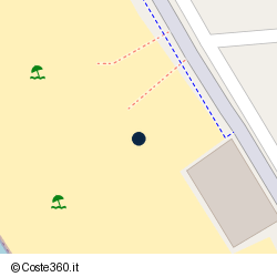Posizione approssimativa di Lido Le Gorgonie