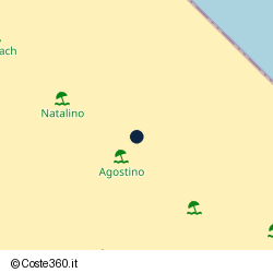 Posizione approssimativa di Spiaggia 73