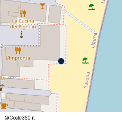 Posizione approssimativa di Bagni Hotel Laigueglia