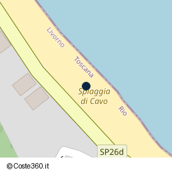 Posizione approssimativa di Molo Beach