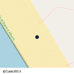Posizione approssimativa di Poseidon Beach