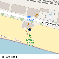 Posizione approssimativa di Ristorante pizzeria Bar Le Vele