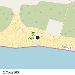 Posizione approssimativa di Togo Bay Beach