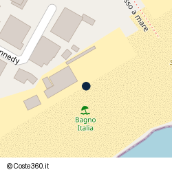 Posizione approssimativa di Bagno Ristorante Italia