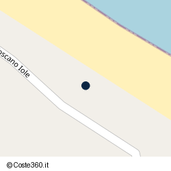 Posizione approssimativa di Bisanzio Beach Club