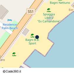 Posizione approssimativa di Bagni B.B. Sport
