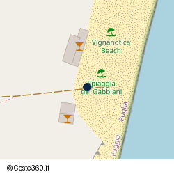 Posizione approssimativa di Lido Baia Dei Gabbiani
