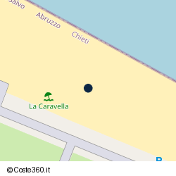Posizione approssimativa di Lido La Caravella
