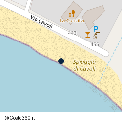 Posizione approssimativa di Batignani
