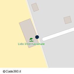 Posizione approssimativa di Lido Internazionale