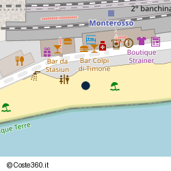 Posizione approssimativa di Spiaggia di Fegina