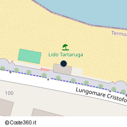 Posizione approssimativa di Lido La Tartaruga