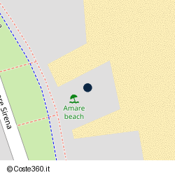 Posizione approssimativa di Amare Beach