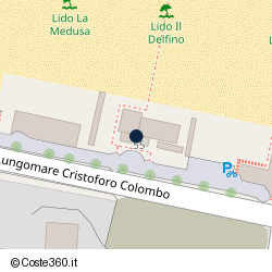 Posizione approssimativa di Delfino Beach Club
