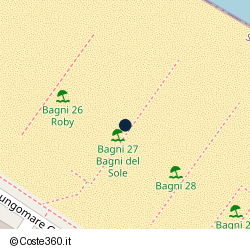 Posizione approssimativa di Bagni 26 27