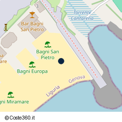 Posizione approssimativa di Bagni San Pietro